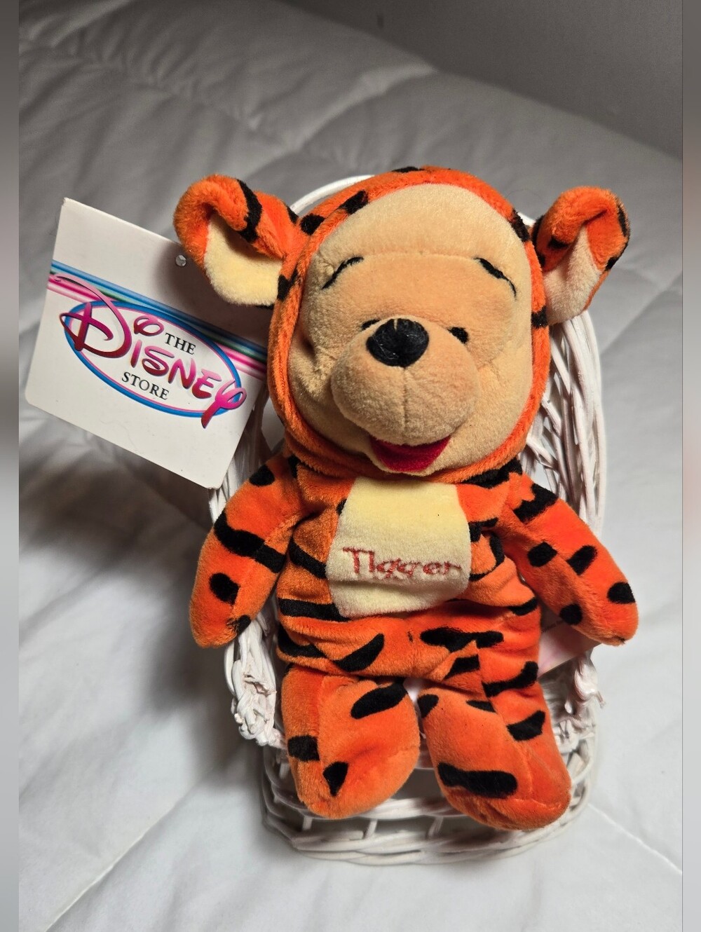 Disney Store Winnie the Pooh as Tigger Plush